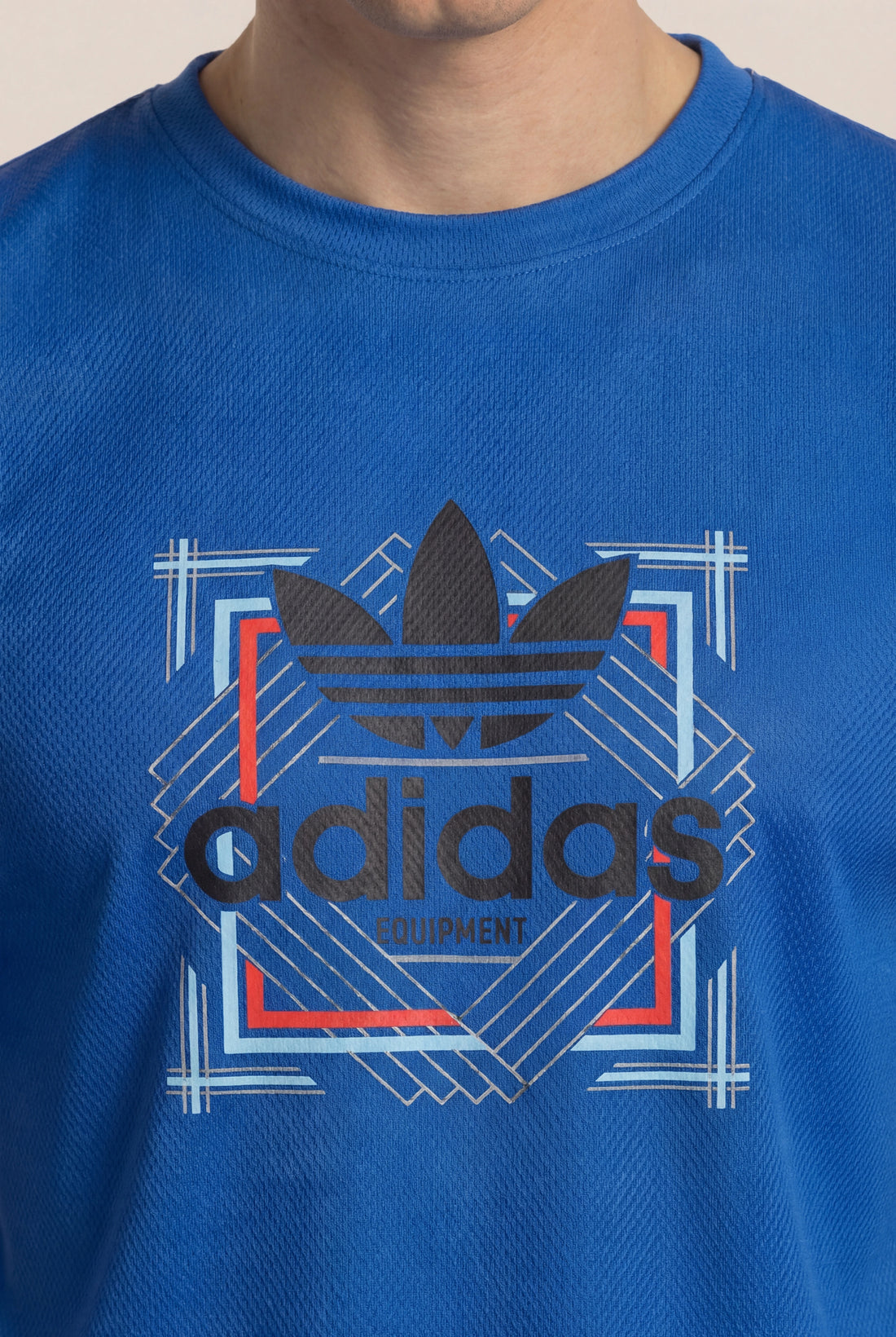 تيشيرت "Adidas Trefoil Grid"